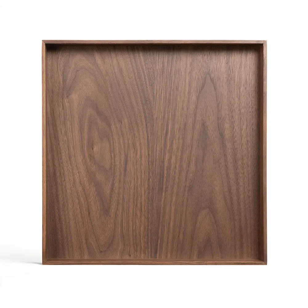 Schreibtisch-Organizer Walnuss 33x33 cm