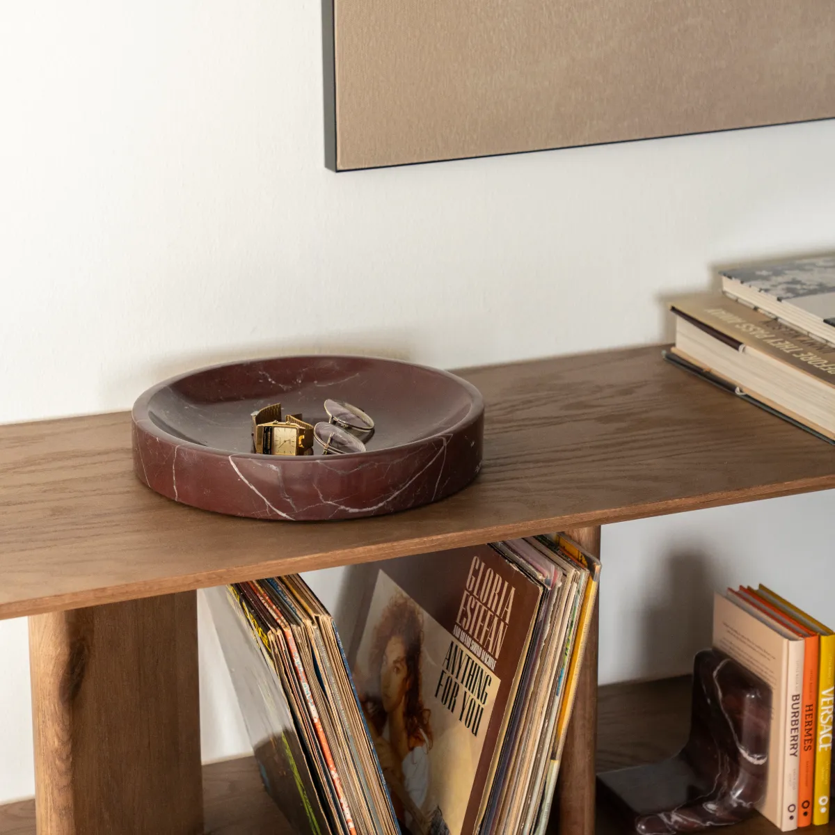 Bowl Rosso 30x30x5 cm