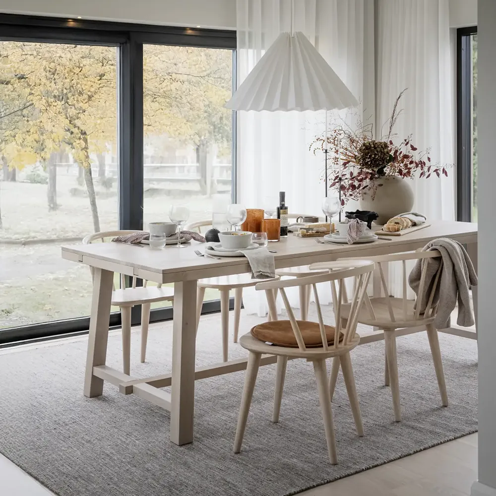 Carmen Esszimmerstuhl weiß pigmentiert