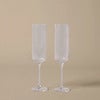 Champagnerglas 2er Pack Ripple Clear