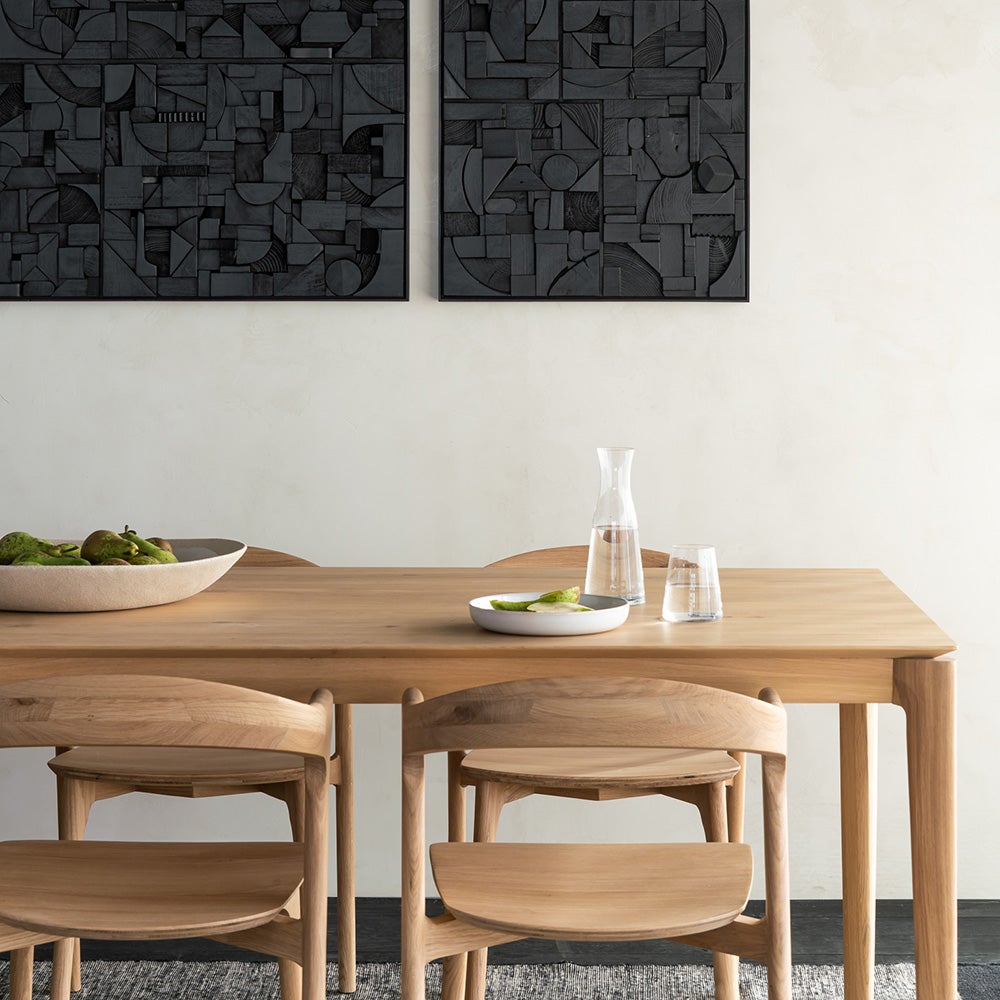 Buche Esstisch 100x240 cm Eiche