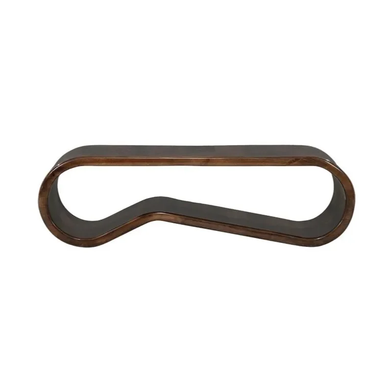 Glossia Couchtisch 120x40x35 cm Mangoholz Braun