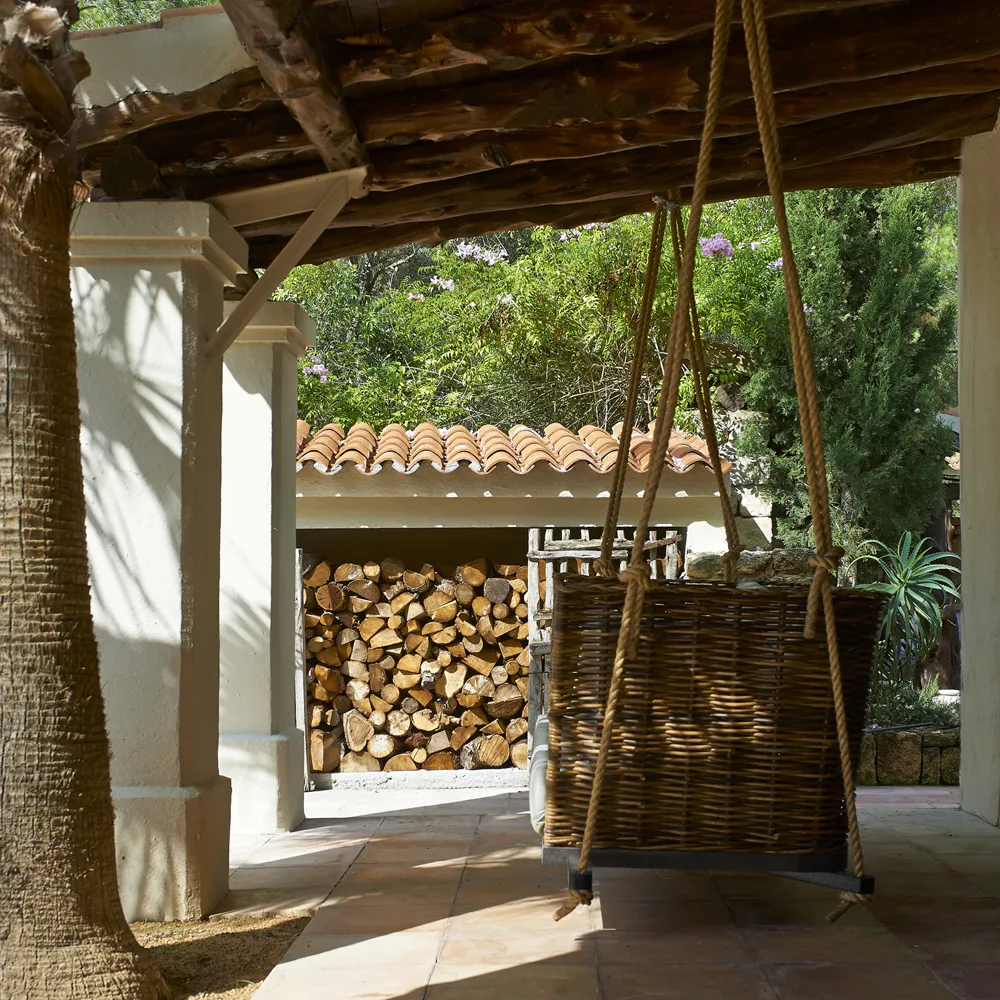  Can Carlos Hängesofa aus Rattan