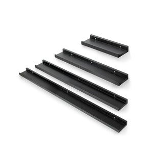 Zitti Bilderleiste 90 cm schwarz lackiert