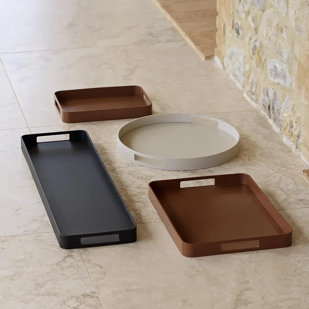 Club Tablett 24x35 cm Desert red