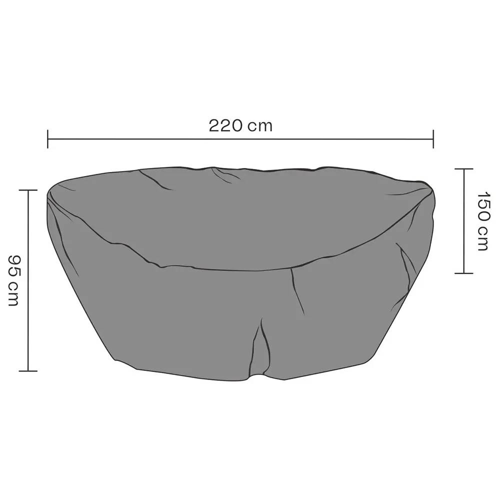 Möbelbezug Sunbed 220x155 cm Premium