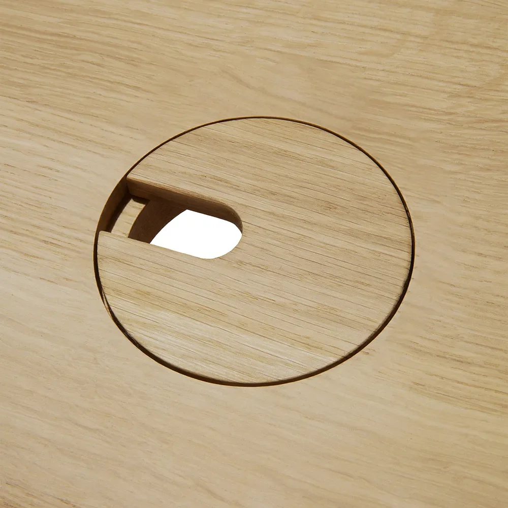 U Schreibtisch 70x140 cm Eiche