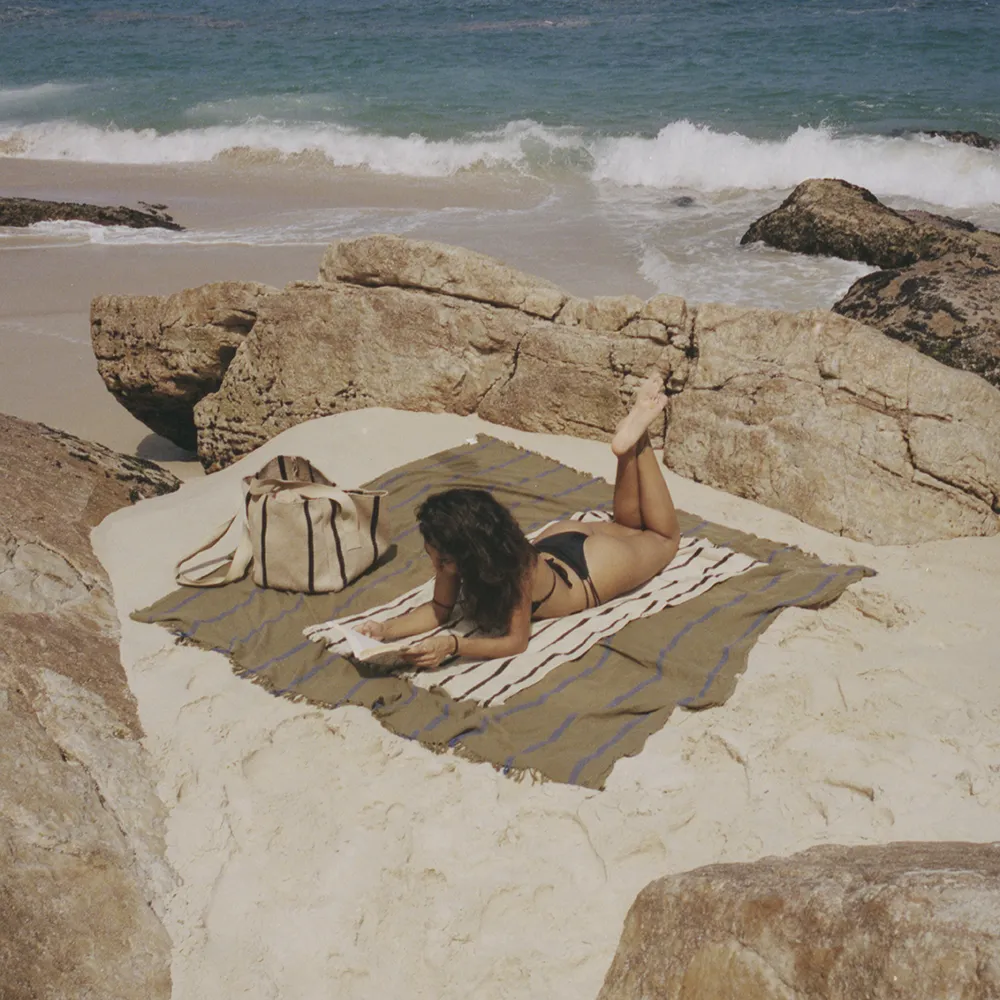 Badetuch aus Bio-Baumwolle Alee