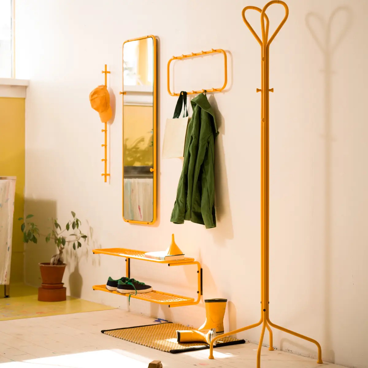 Classic Hutregal 100 cm Sun Yellow Sun Yellow