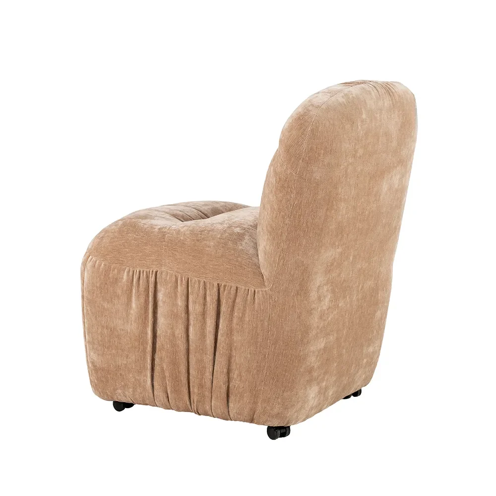 Gepolsterter Stuhl Nido Beige