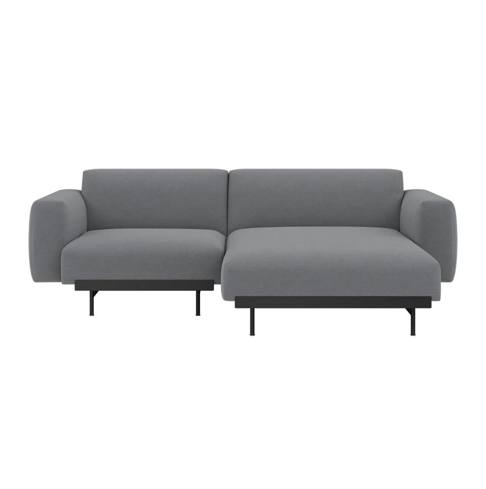 , In Situ 2-Sitzer-Modulsofa Config 4 - Ocean80/Schwarz