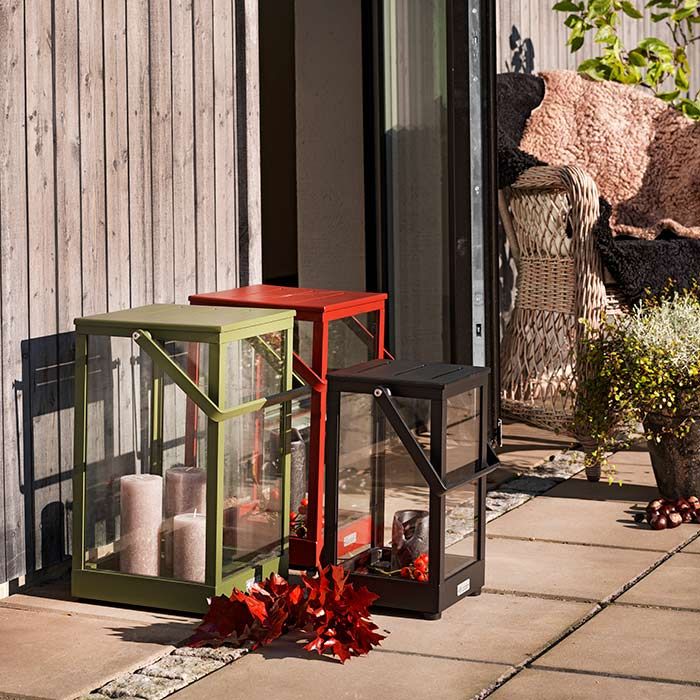 Belfort Kerzenlaterne khaki