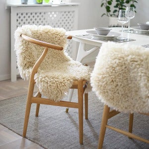 Wooly Teppich 60x90 cm Beige