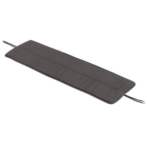 Linear Steel Bankkissen 110x34 cm Dark Grey 