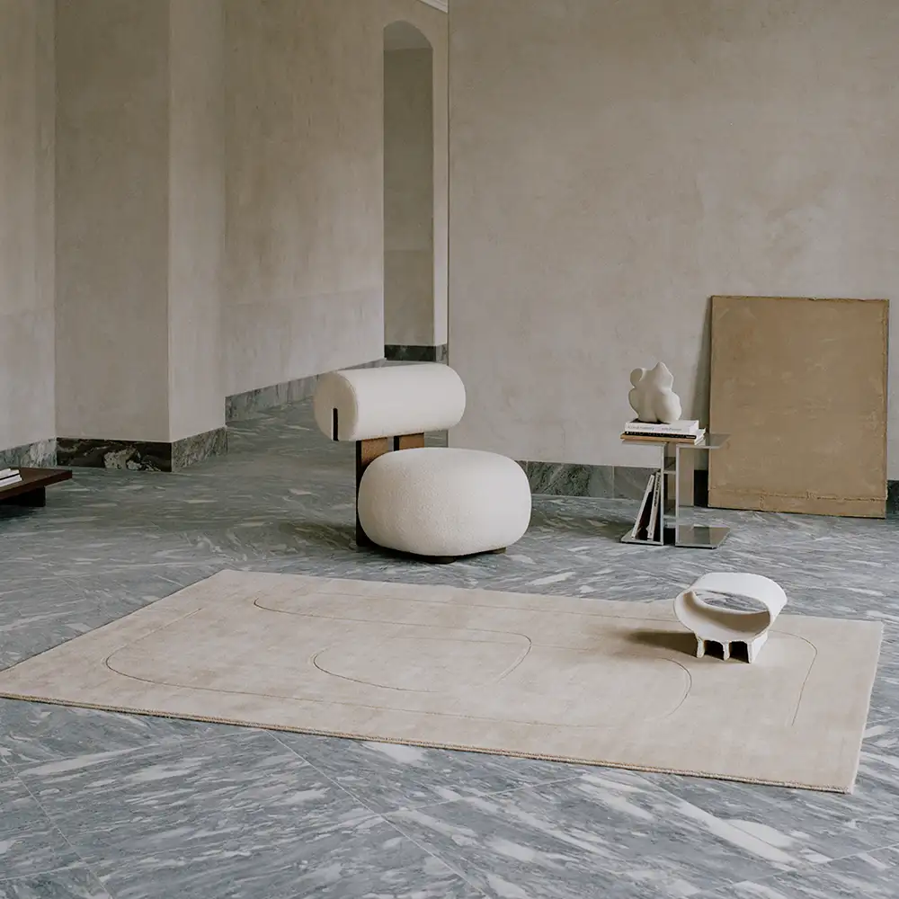 Cursive Expanse Amber 250x350 teppich 