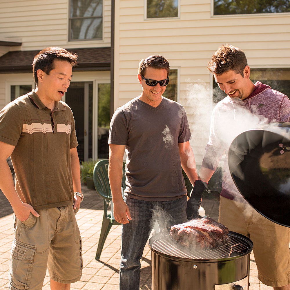 Smokey Mountain Cocker 47 cm schwarz Gusseisen