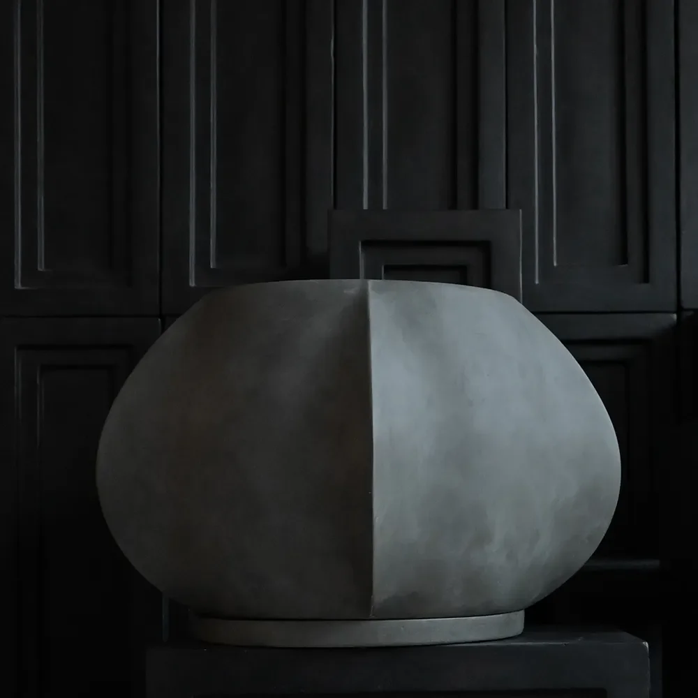 Arket Topf Big - Dark Grey