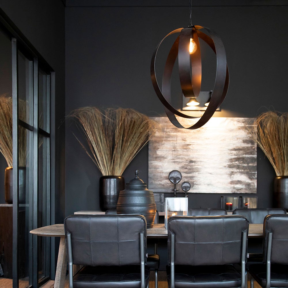 Circulo-Deckenleuchte Schwarz