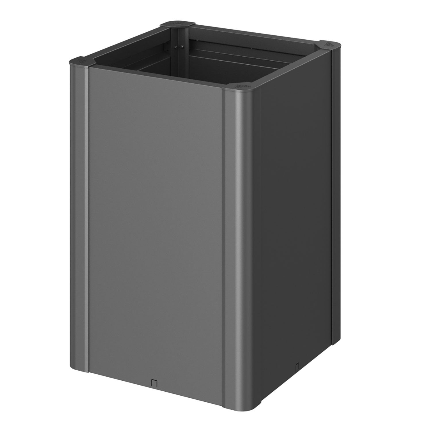 Belvedere Pflanzbeet maxi Größe 50 metallic dunkelgrau Biohort