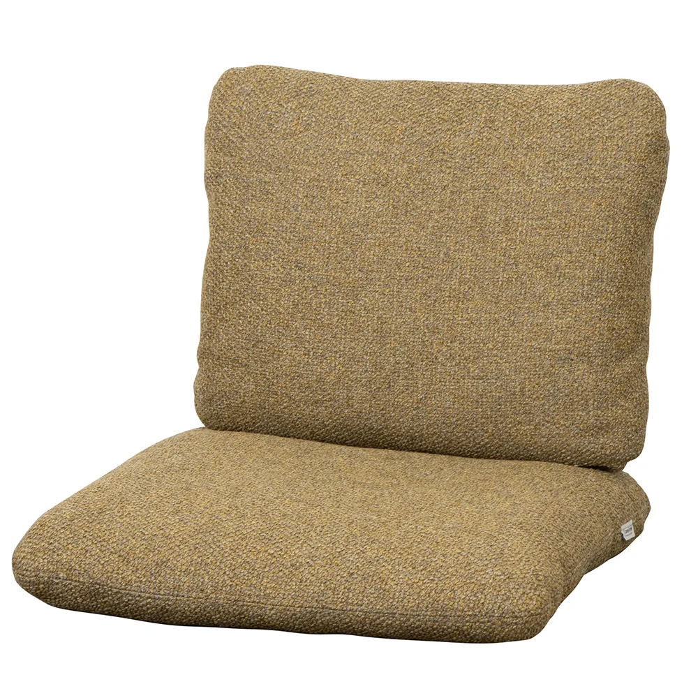 Sticks Esszimmerstuhl Kissen Set Kurkuma gelb