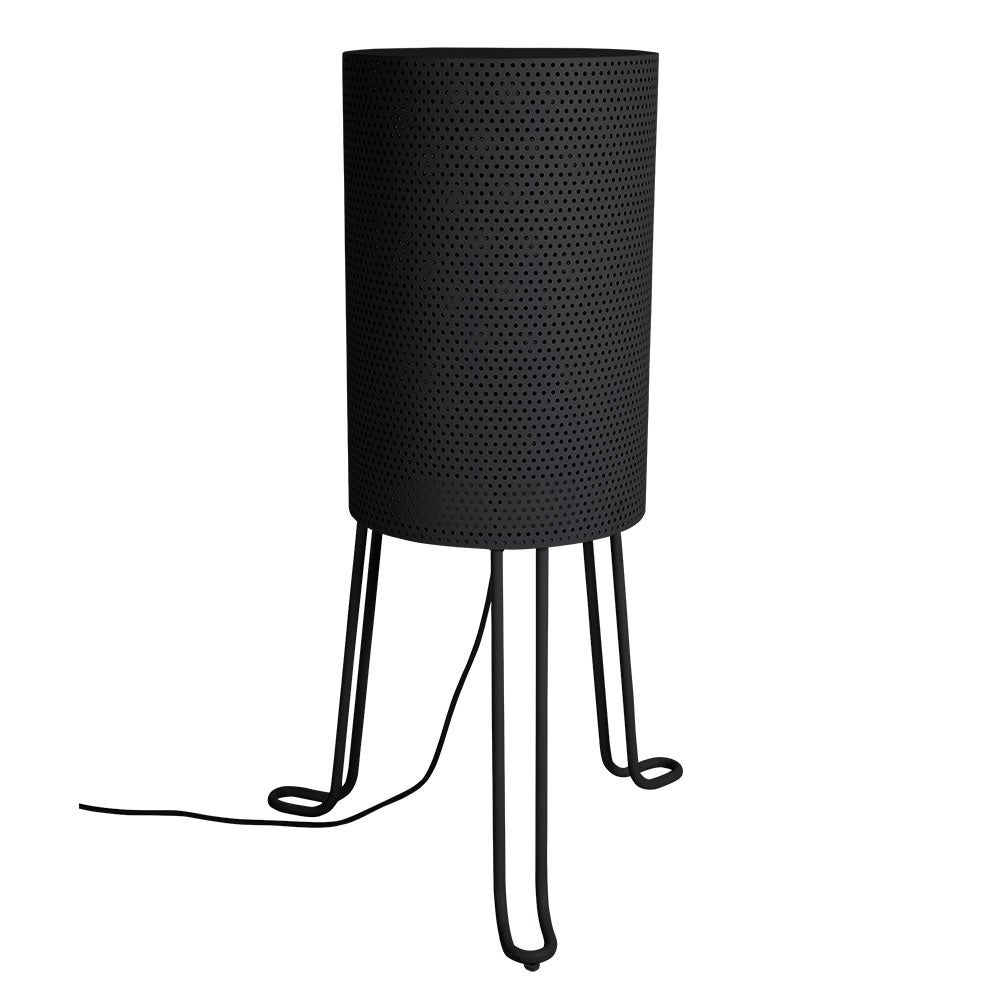 Wind Lampenschirm schwarz