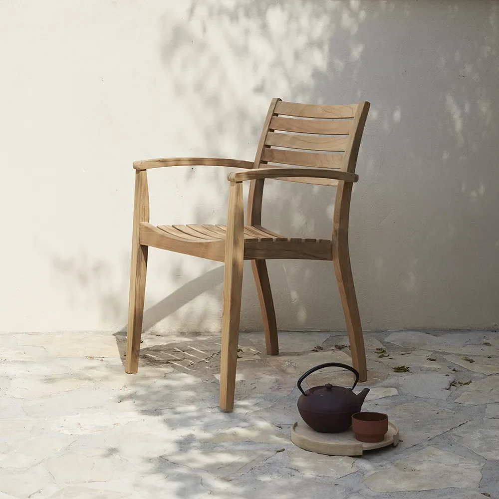 Ballare Teakholz Sessel