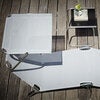 Amigo Sonnenliegeaufsatz weiß Aluminium/Textilene