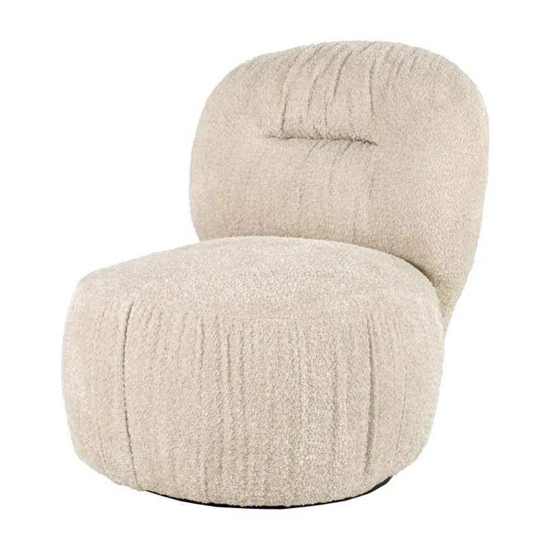Roux Loungesessel 72x91x76,5 cm Polyester beige