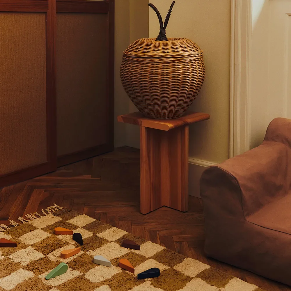 Waschbarer Teppich Mara Tan