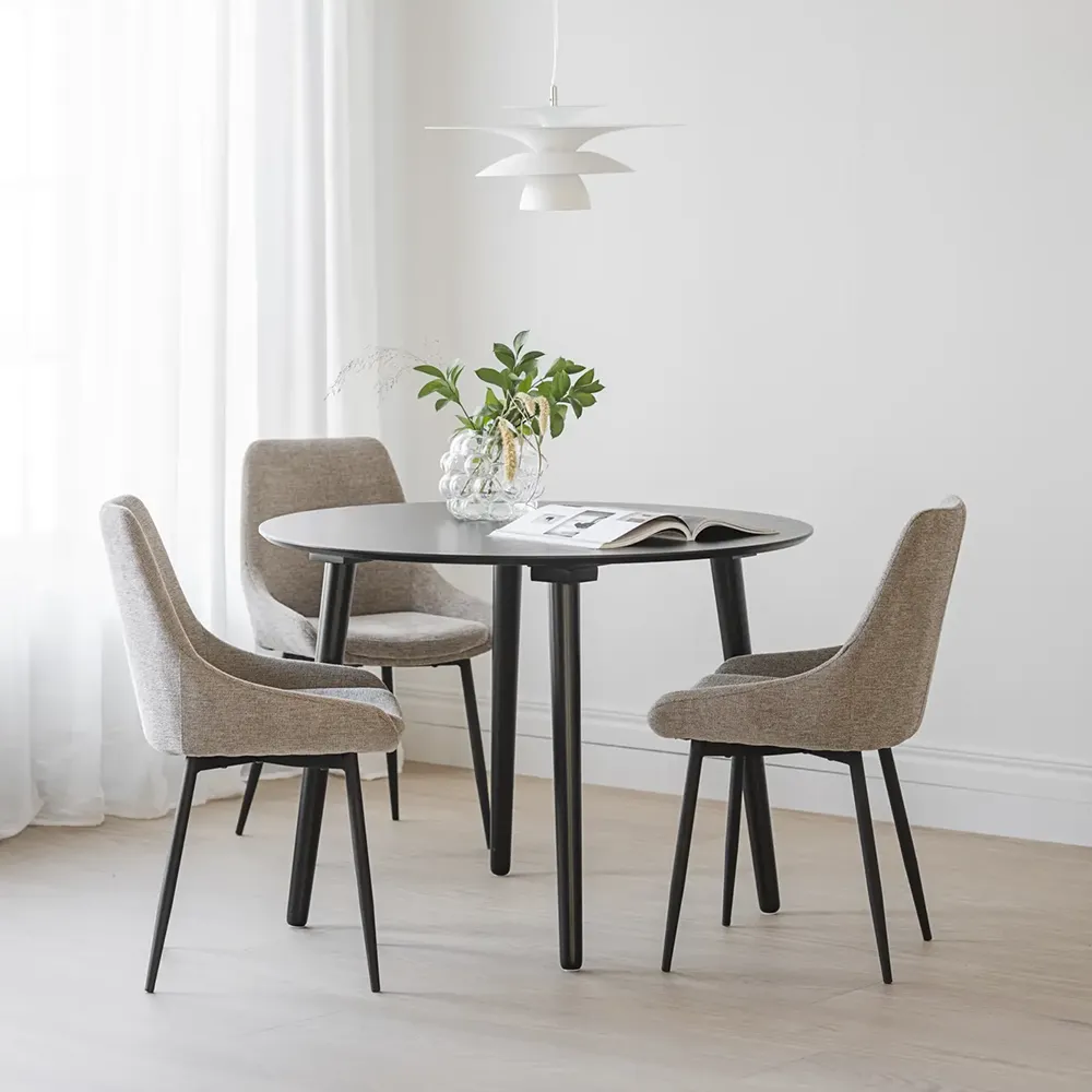 Sierra Esszimmerstuhl beige stoff