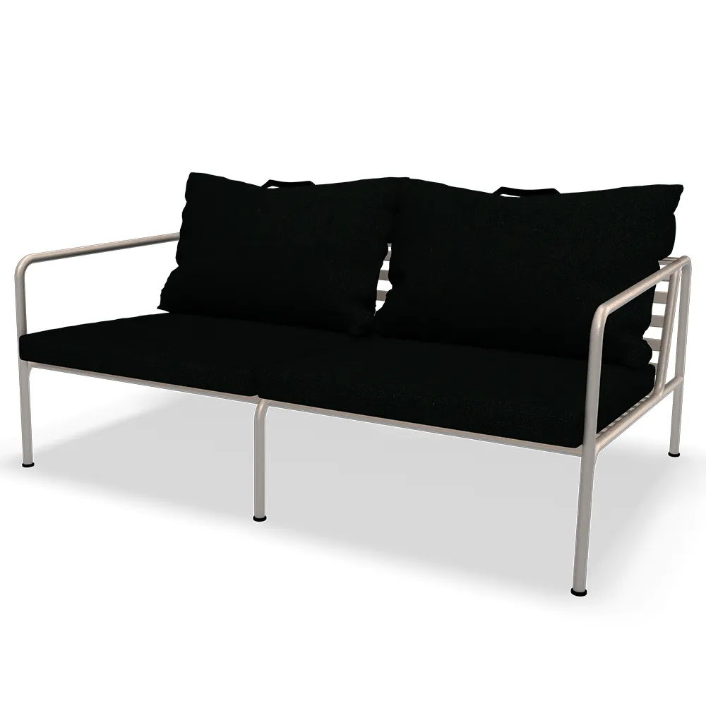 Avon 2 Sitzer Sofa Alpin/Weiß