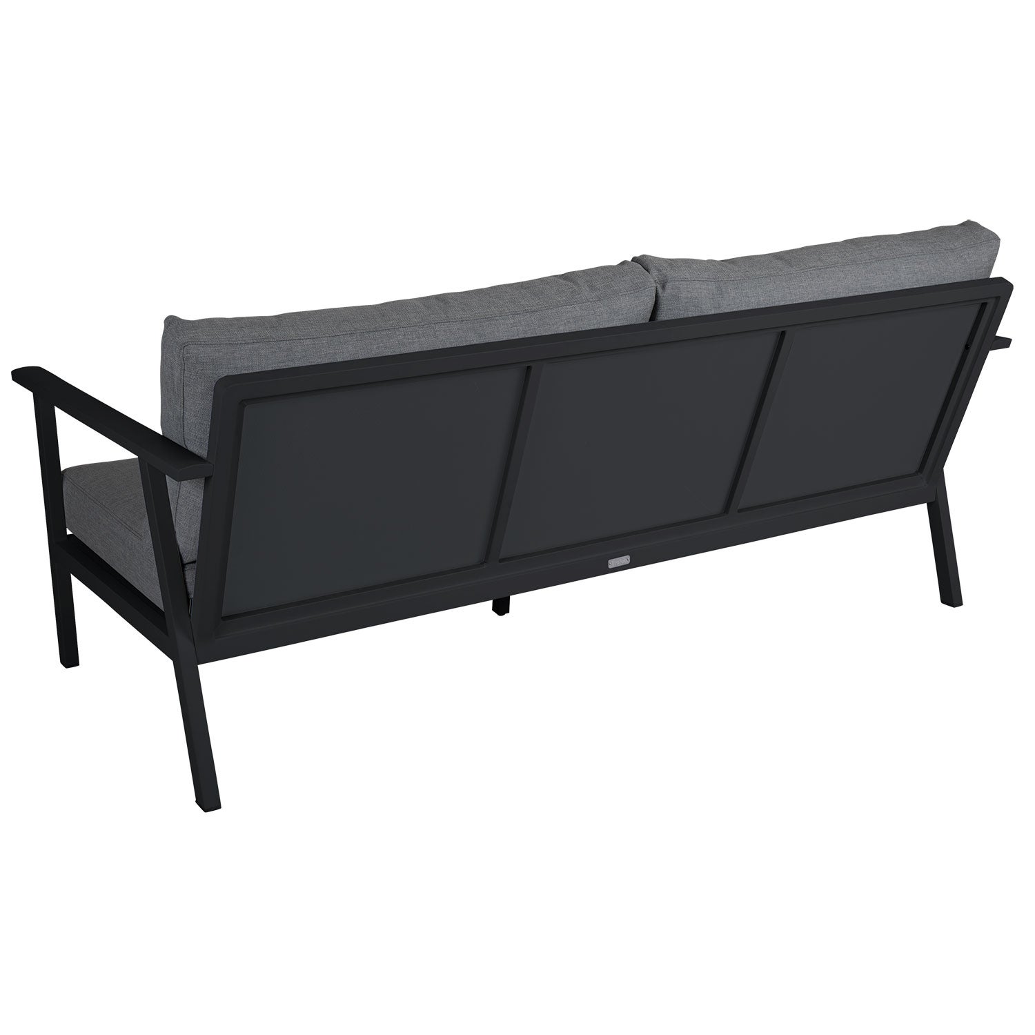 Samvaro 2,5-Sitzer Sofa anthrazit/perlgrau