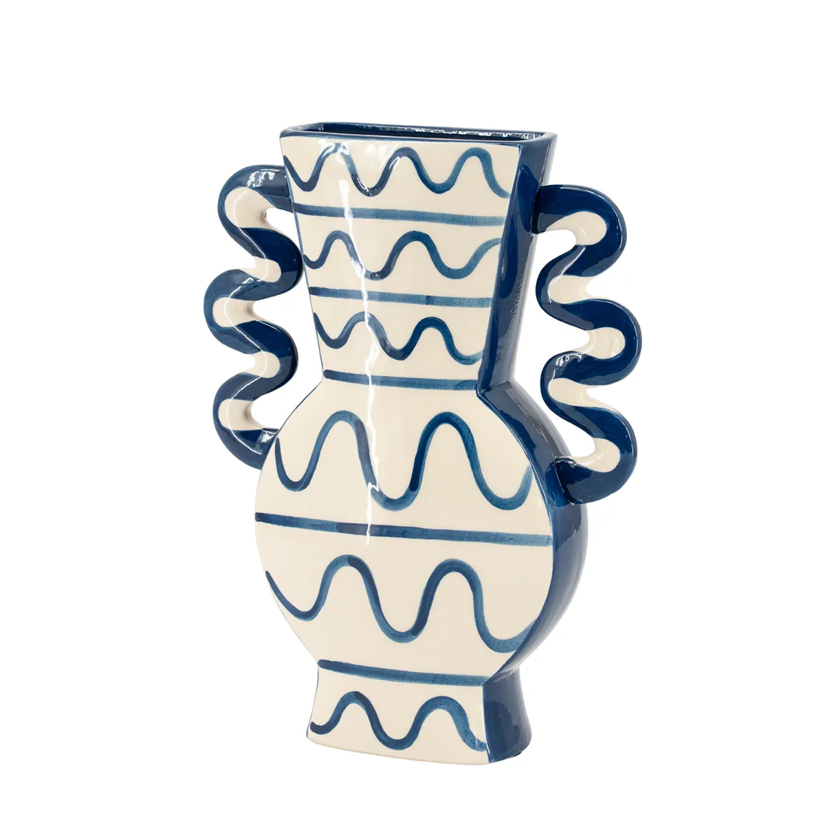 Dekovase Blu 2 H32 cm