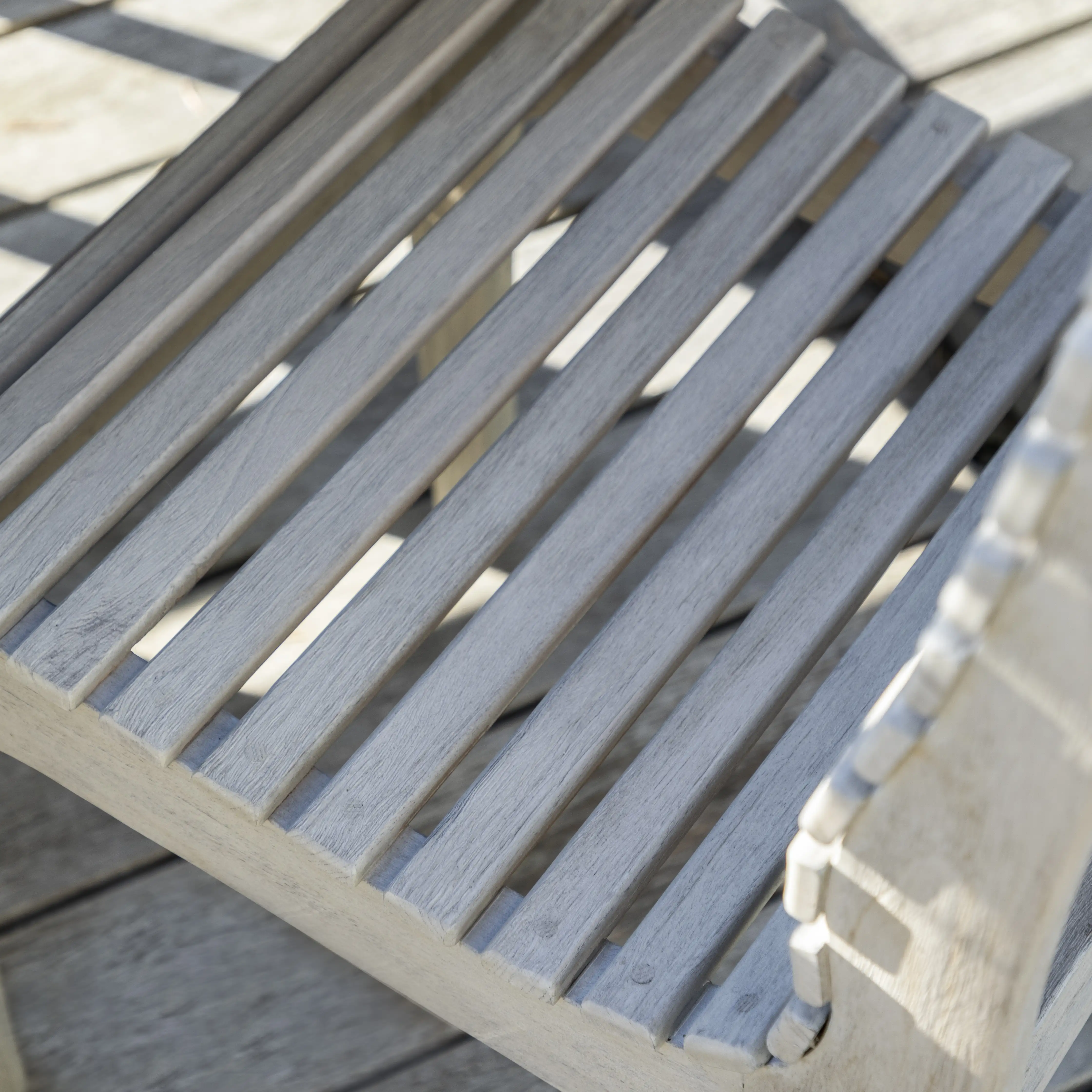 Esszimmerstuhl Portello Teakholz Holzkohle