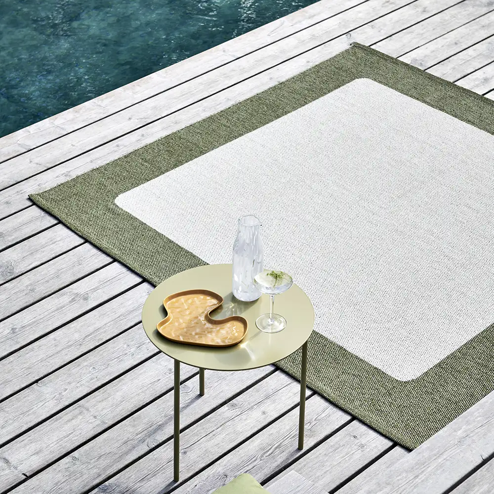 Ilda Teppich 180x180 cm pine / vanilla