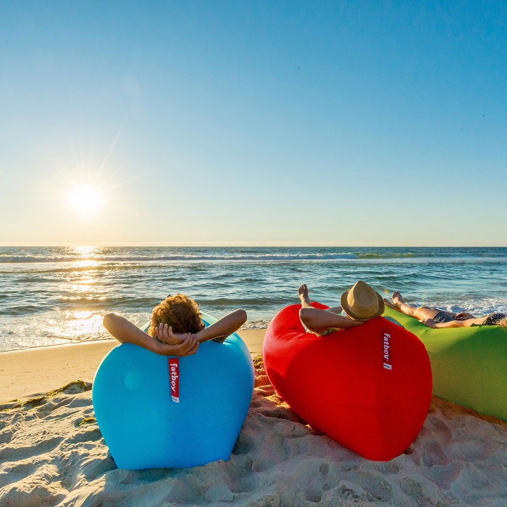 Lamzac aufblasbare Liege himmelblau