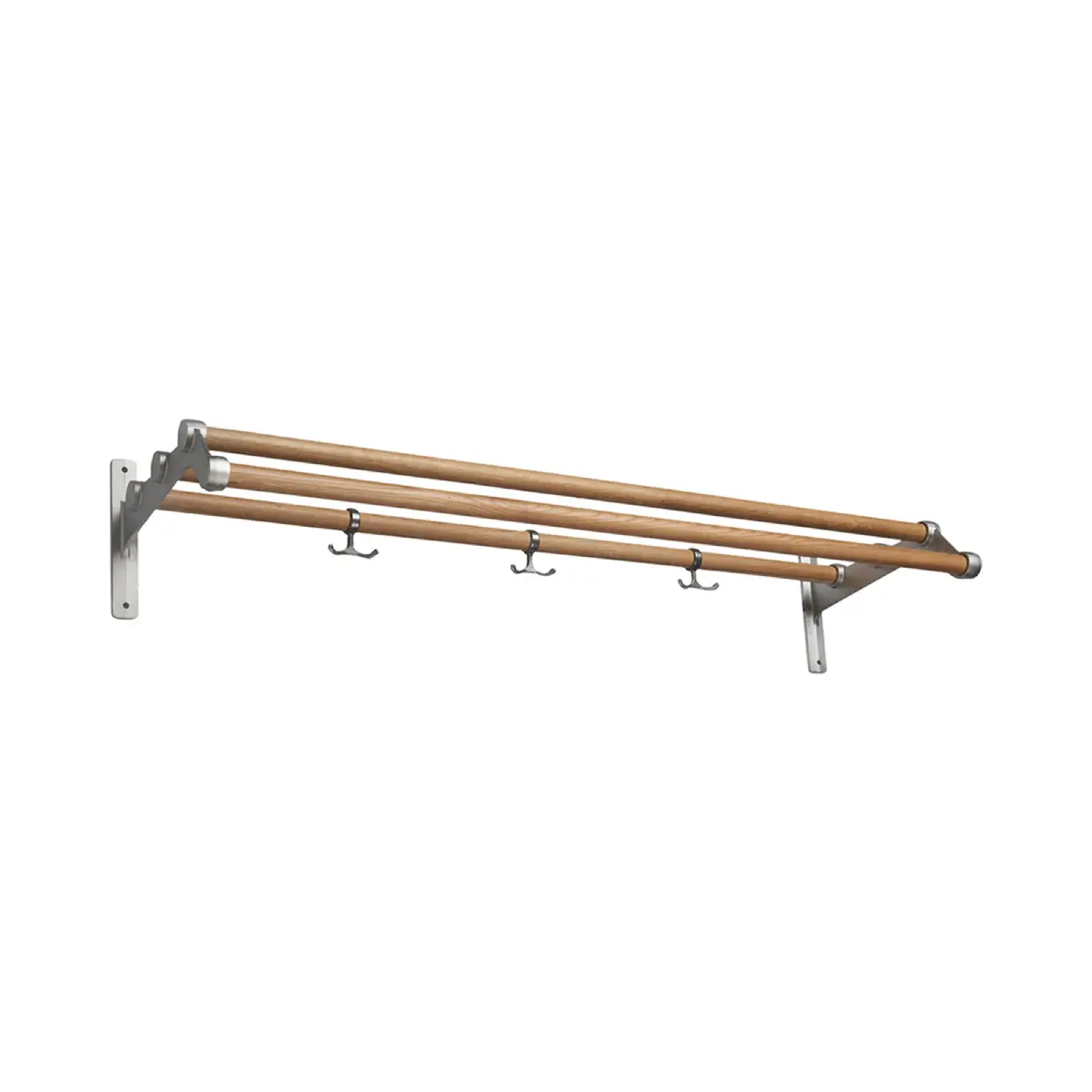 Nostalgi 291 Hutregal Eiche Aluminium