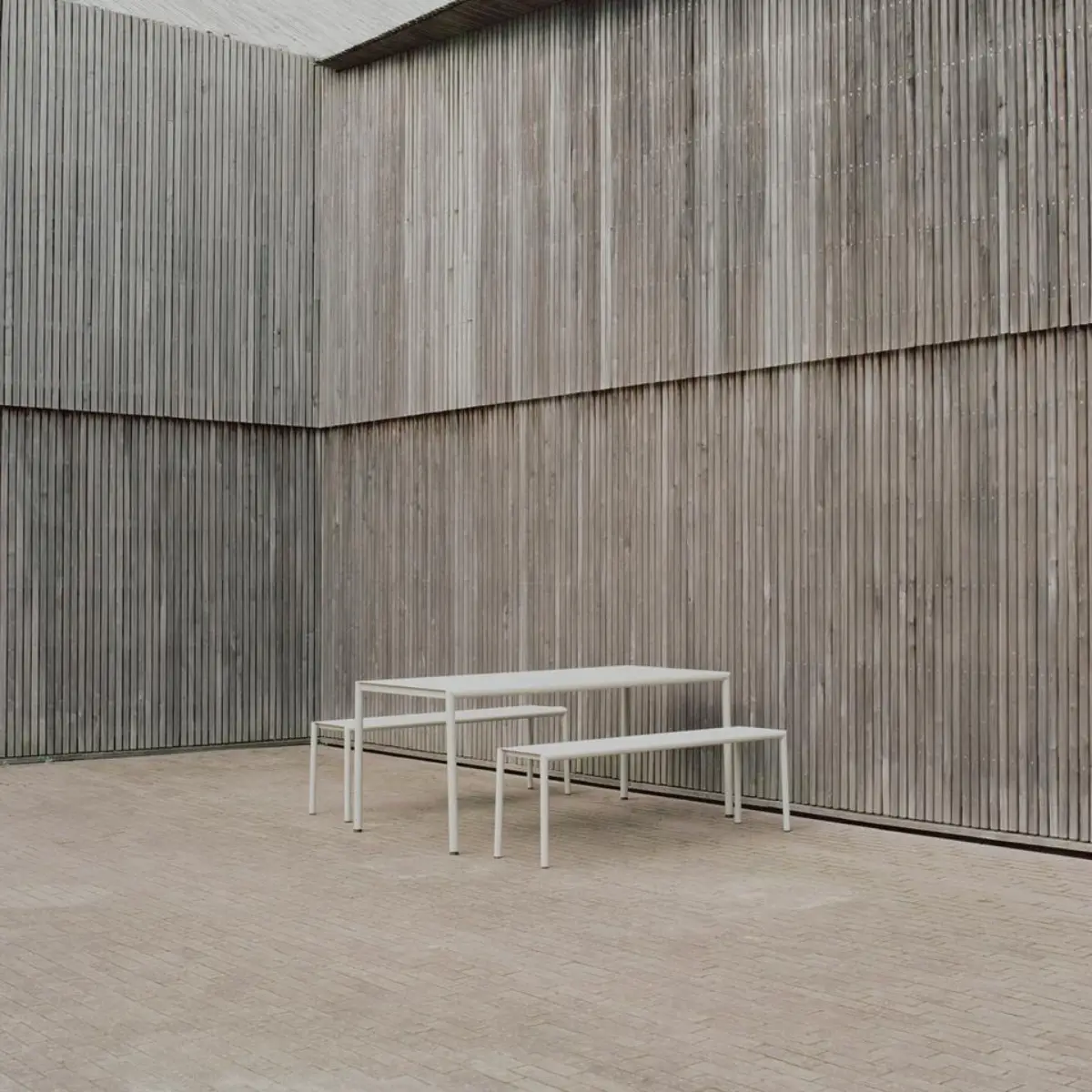 May Gartentisch 170x85 Hellgrau