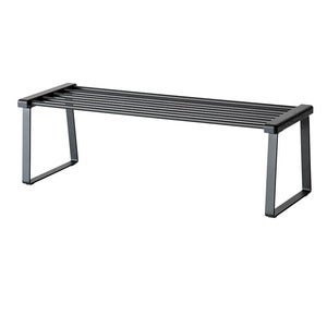 Cora Schuhregal 90 cm Eiche schwarz gebeizt