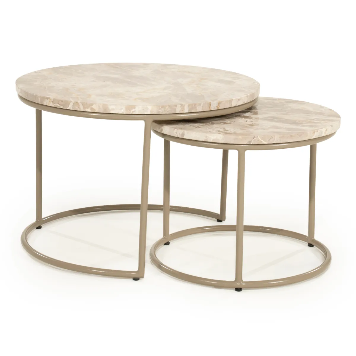 Alvar Couchtisch-Set 60x60x41 cm / 45x45x35 cm
