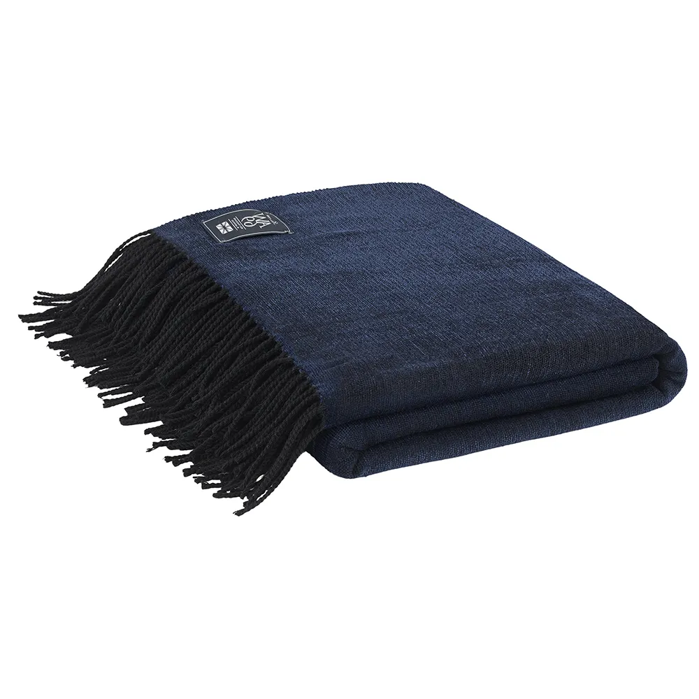 FERRARA Plaid 130x180 cm-Dunkelblau