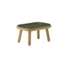 Paff Beistelltisch niedrig Eiche/Olive Green