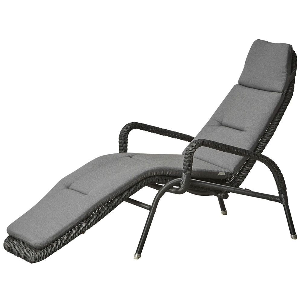 Sunrise Kissen für Sonnenliege Grau