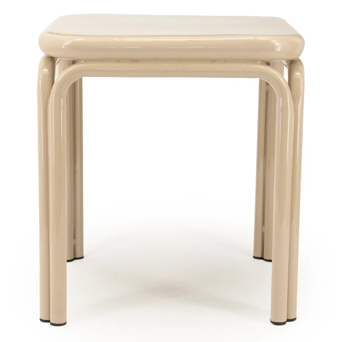 Side table Zilo - beige 43x43x45 cm