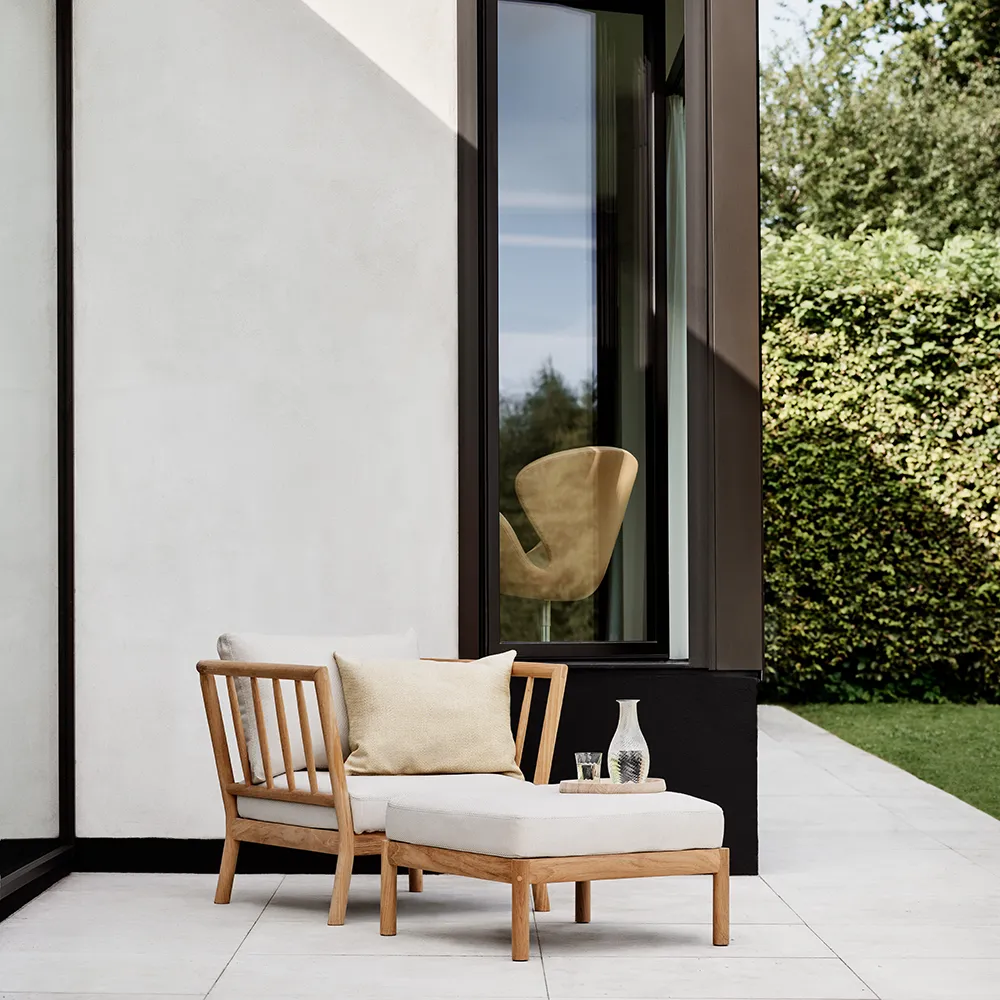 Tradition Sessel Light Sand / Teak