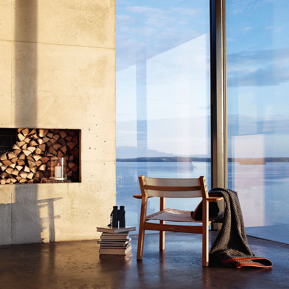 Djurö Couchtisch 79cm Teak