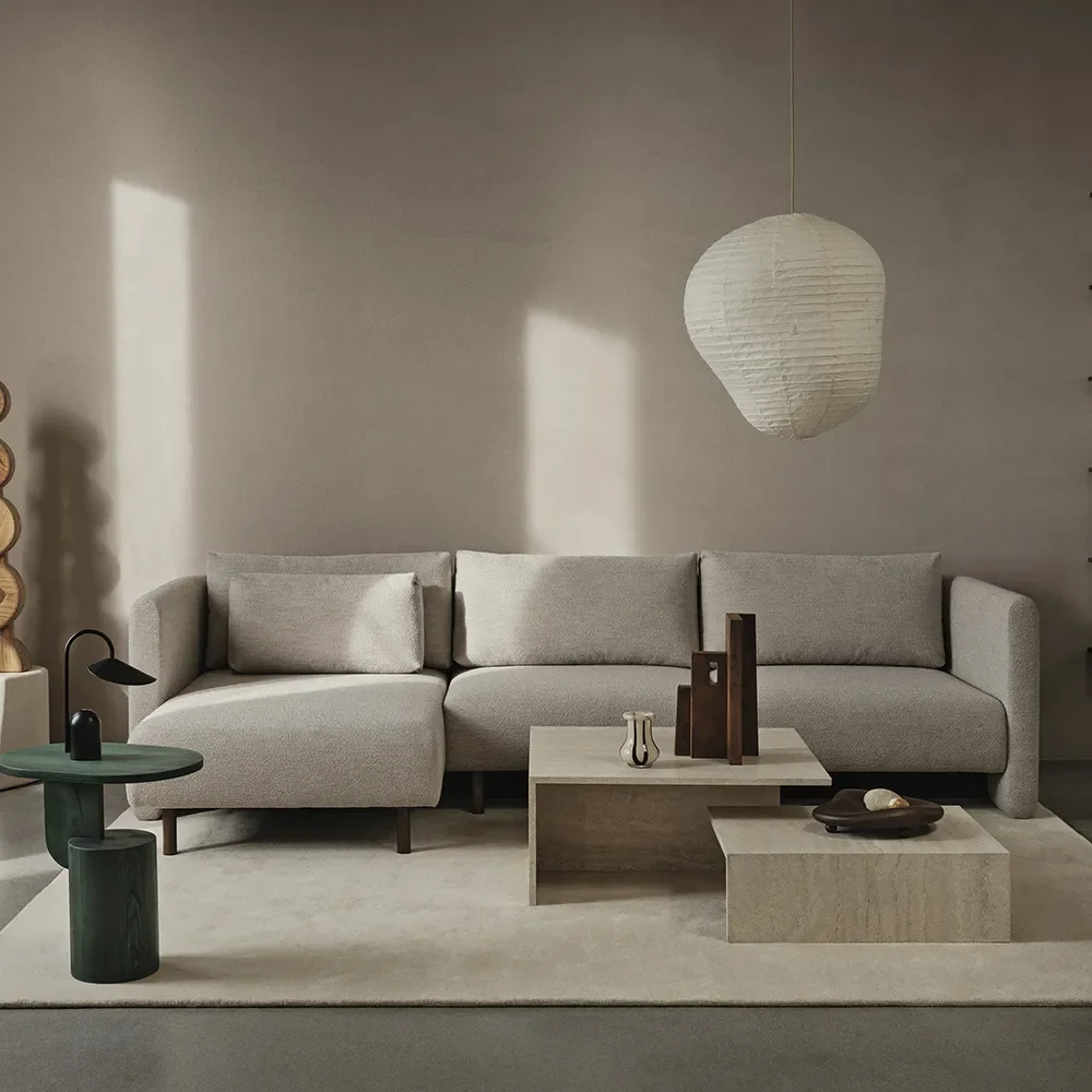 Kurbis Lampenschirm 80 cm Natural