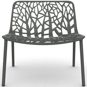 Forest Sessel Metallic Grau