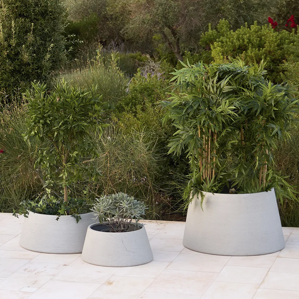 Soil topf trapez mittel Concrete structure, fiberglas