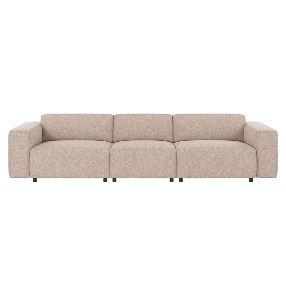 Willard Sofa 4-Sitzer Stoff Alice hellbeige